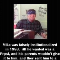 All Mike wanted was a Pepsi...